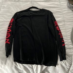 Sketchy Tank, lurking class long sleeve graphic T.